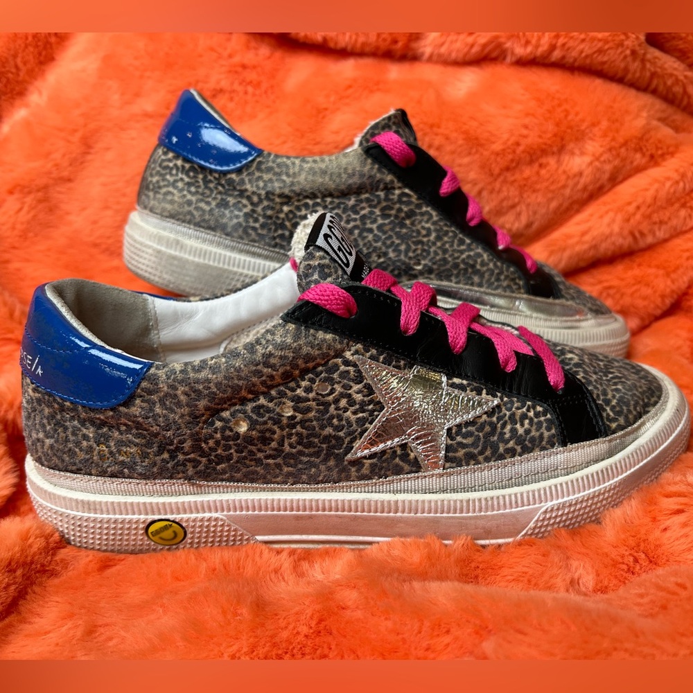 Golden Goose MAY “teen” shoe EU sz 35 / US sz 3 cheetah